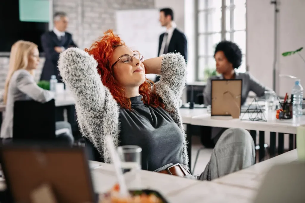 trabajadores con relación saludable en sus empresas
