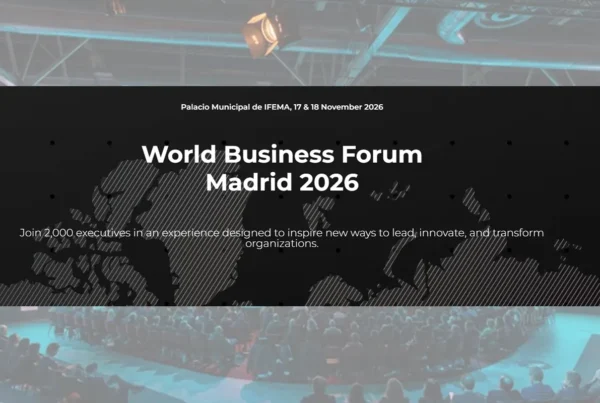 Daniel Coleman World Business Forum Madrid 2026