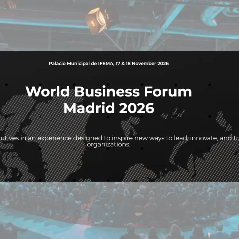 Daniel Coleman World Business Forum Madrid 2026