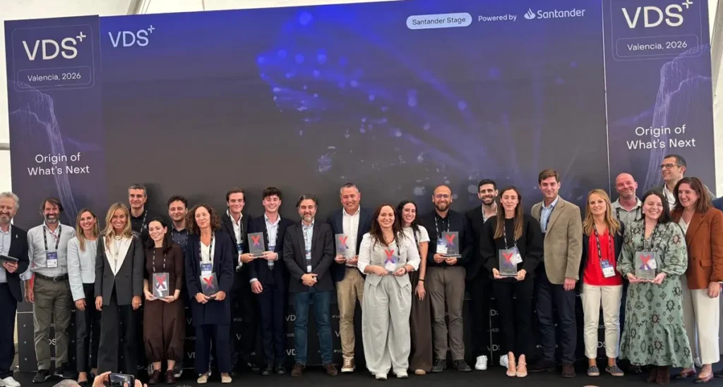 Foto de familia Ganadores Santander X Spain Awards 2026