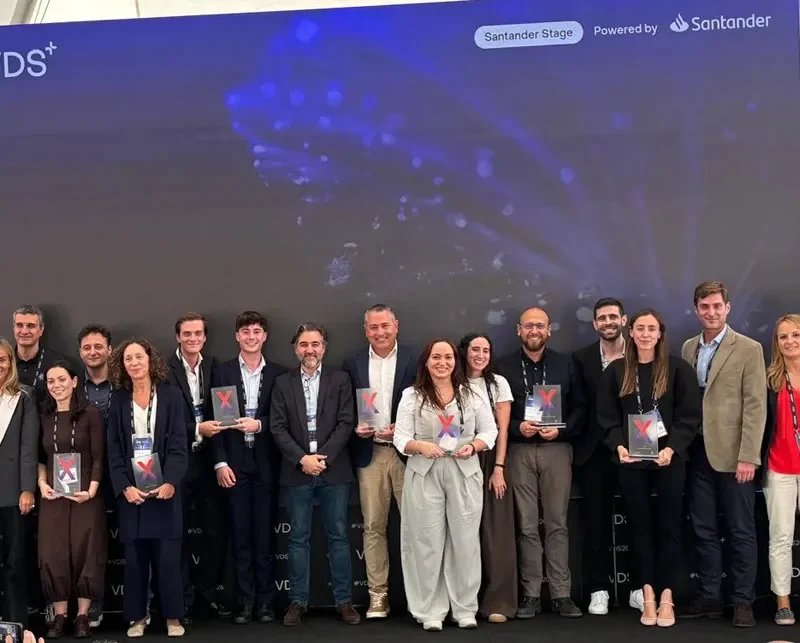 Foto de familia Ganadores Santander X Spain Awards 2026