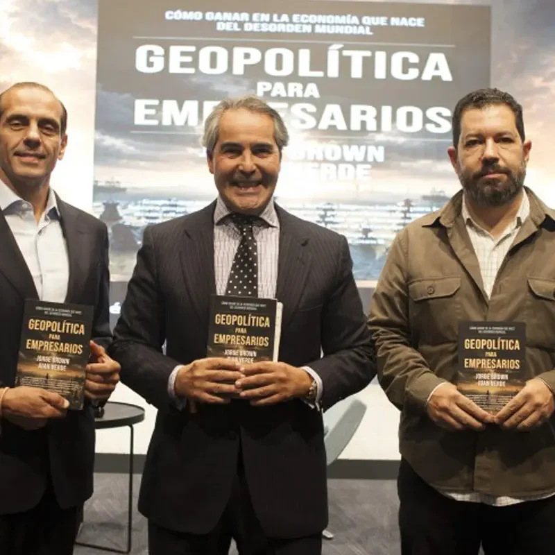 presentacion libro geopolítica para empresarios