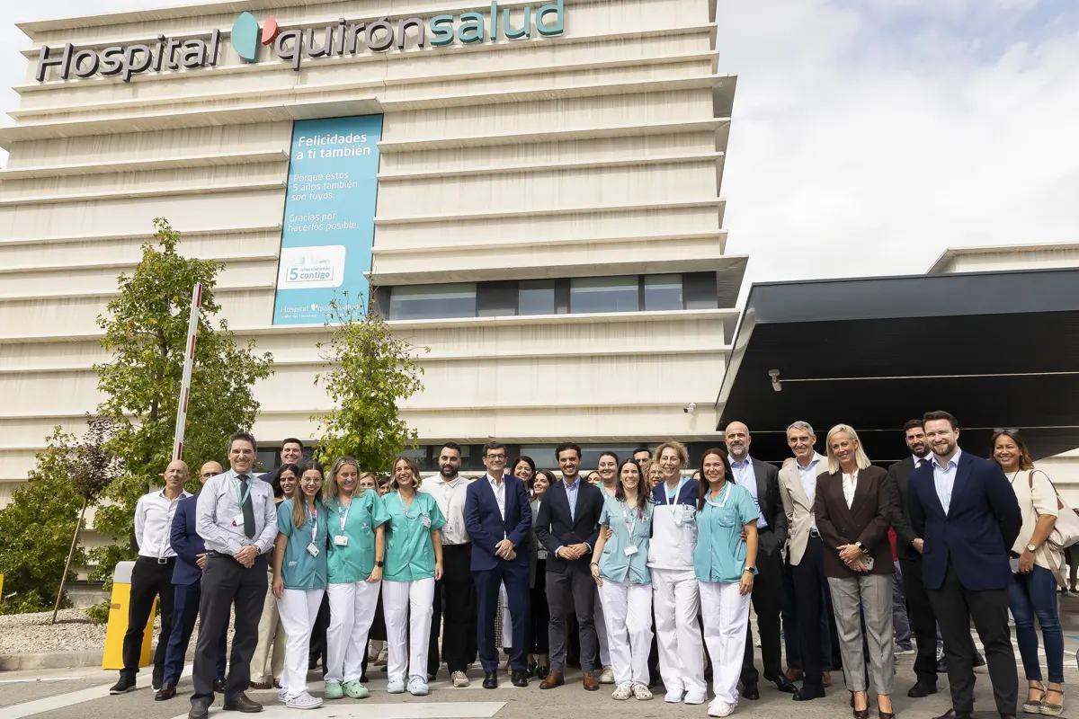 quinto aniversario hospital quironsalud valle del henares